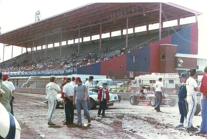 OKC Grandstands Leep going back to the pits.